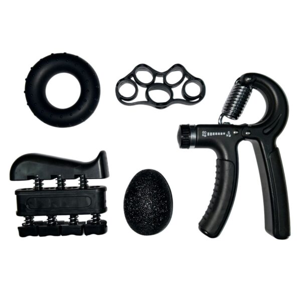 Kit de ejercicios HAND GRIP para fisioterapia con dedos, manos y muñecas de 5 piezas